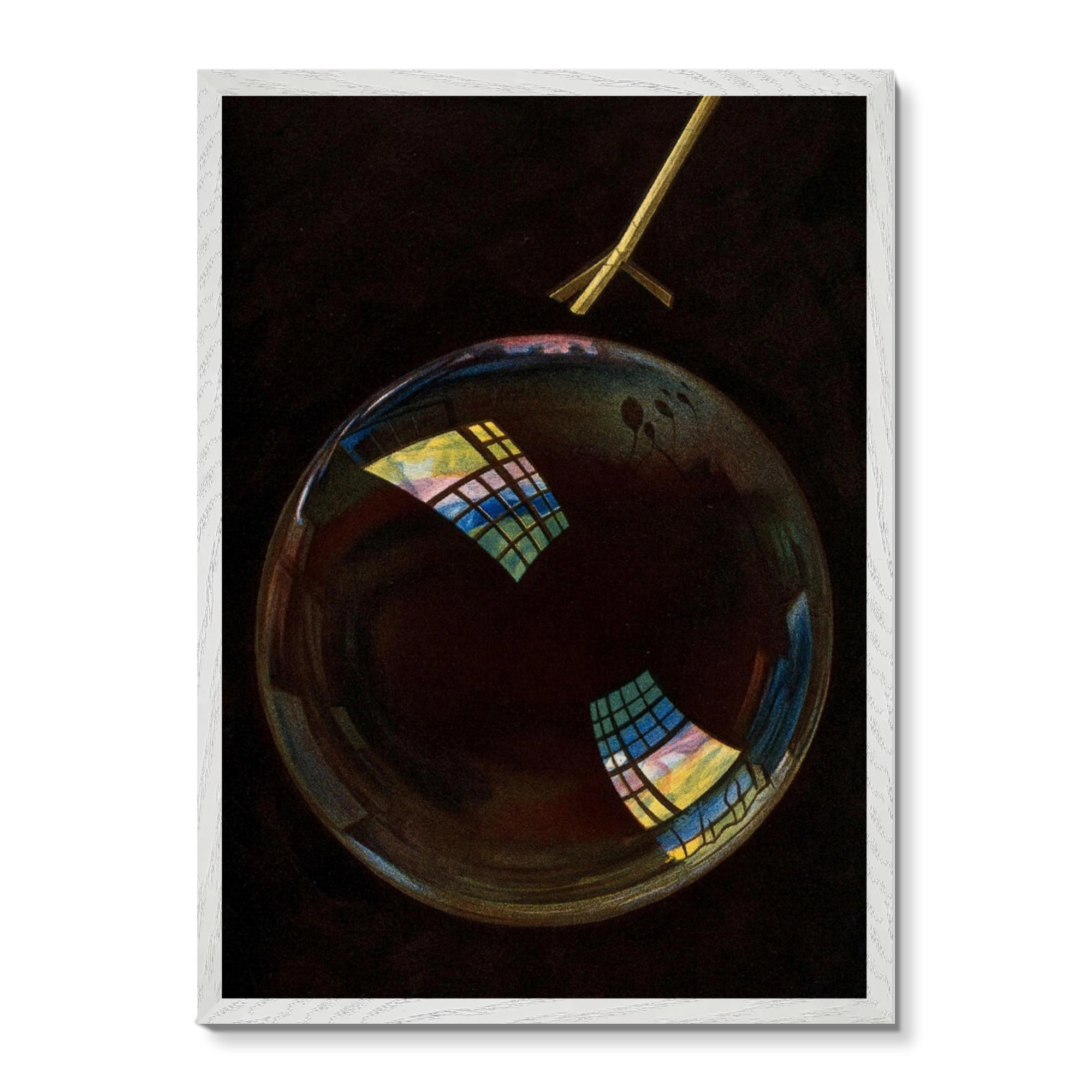 Optics a soap bubble exhibiting interference colours
