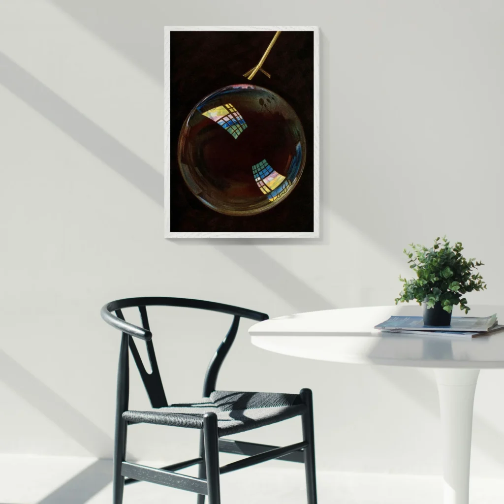 Optics a soap bubble exhibiting interference colours