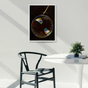 Optics a soap bubble exhibiting interference colours - Image 3