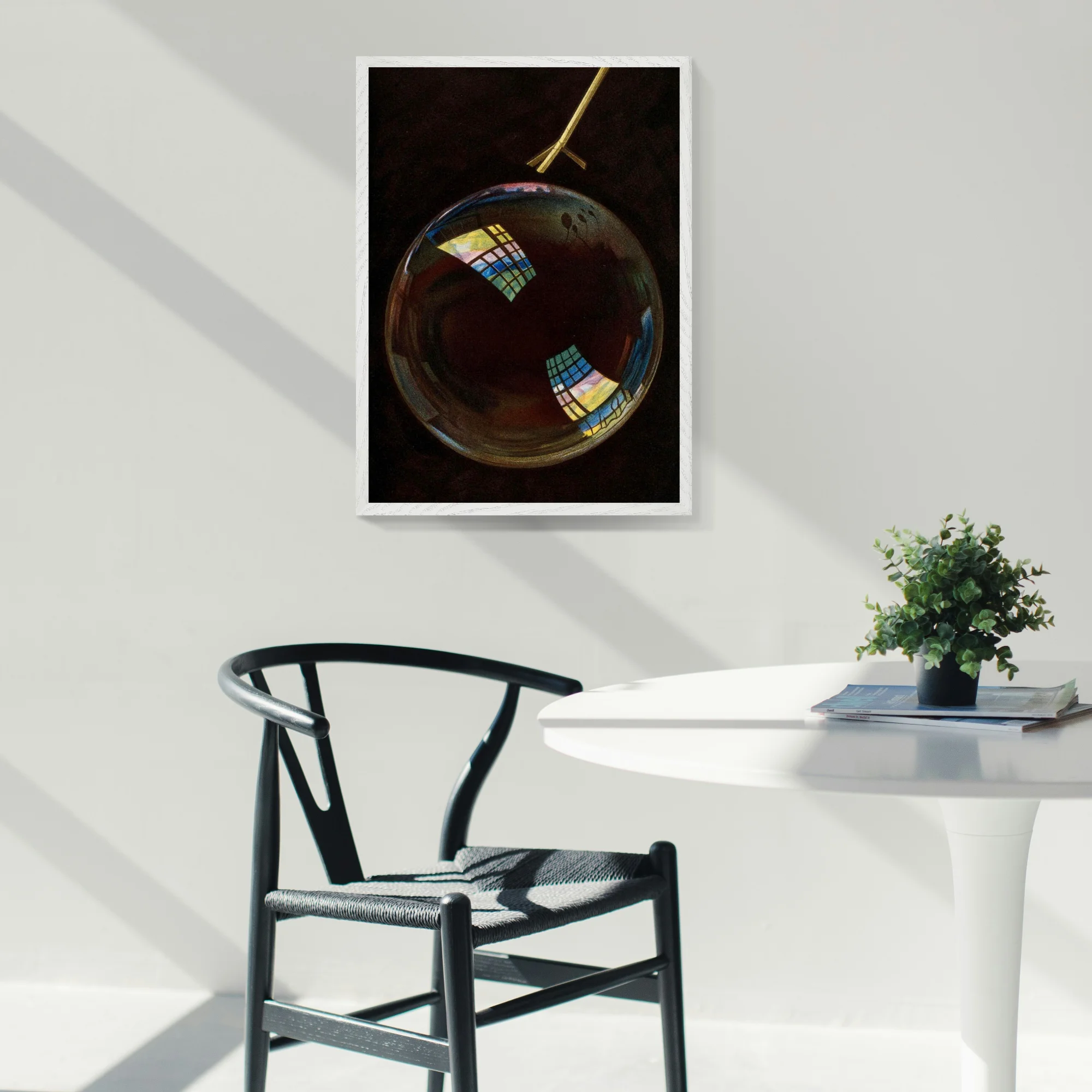 Optics a soap bubble exhibiting interference colours - Image 3