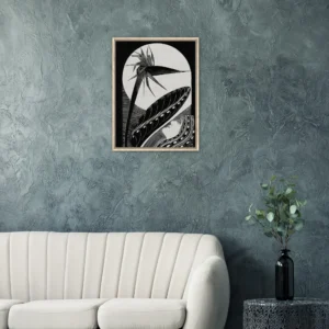 Uitgebloeide strelitzia | Tela emoldurada - Image 3