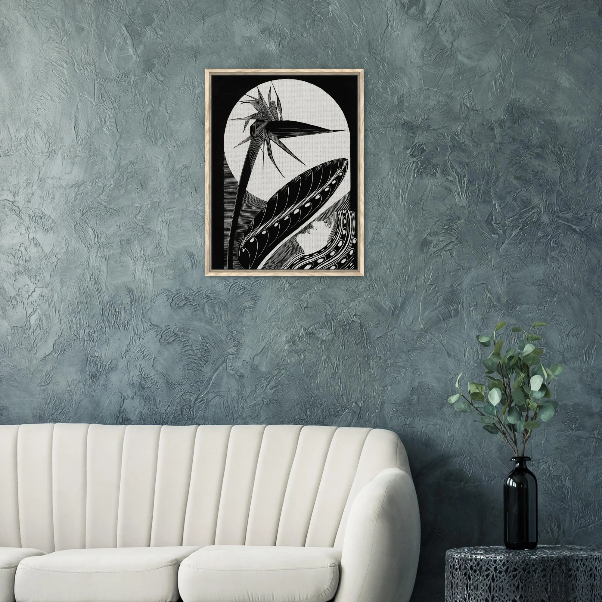 Uitgebloeide strelitzia | Tela emoldurada - Image 3