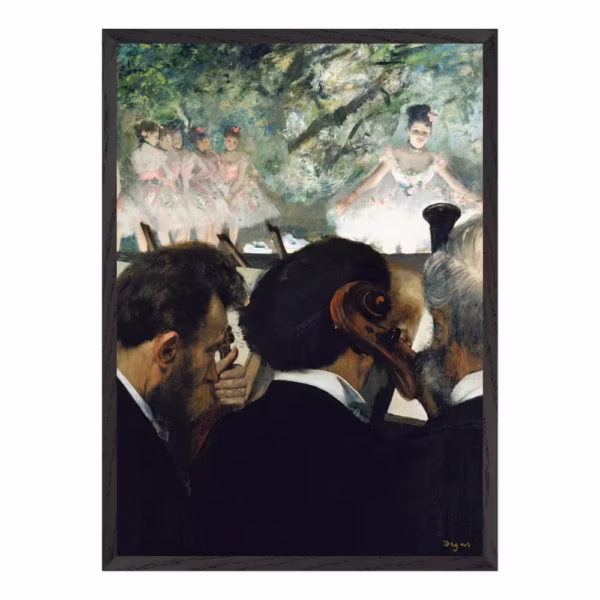 Orchestra Musicians por Edgar Degas