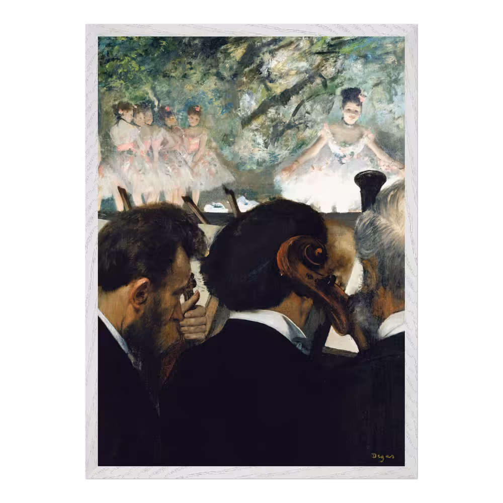 Orchestra Musicians por Edgar Degas