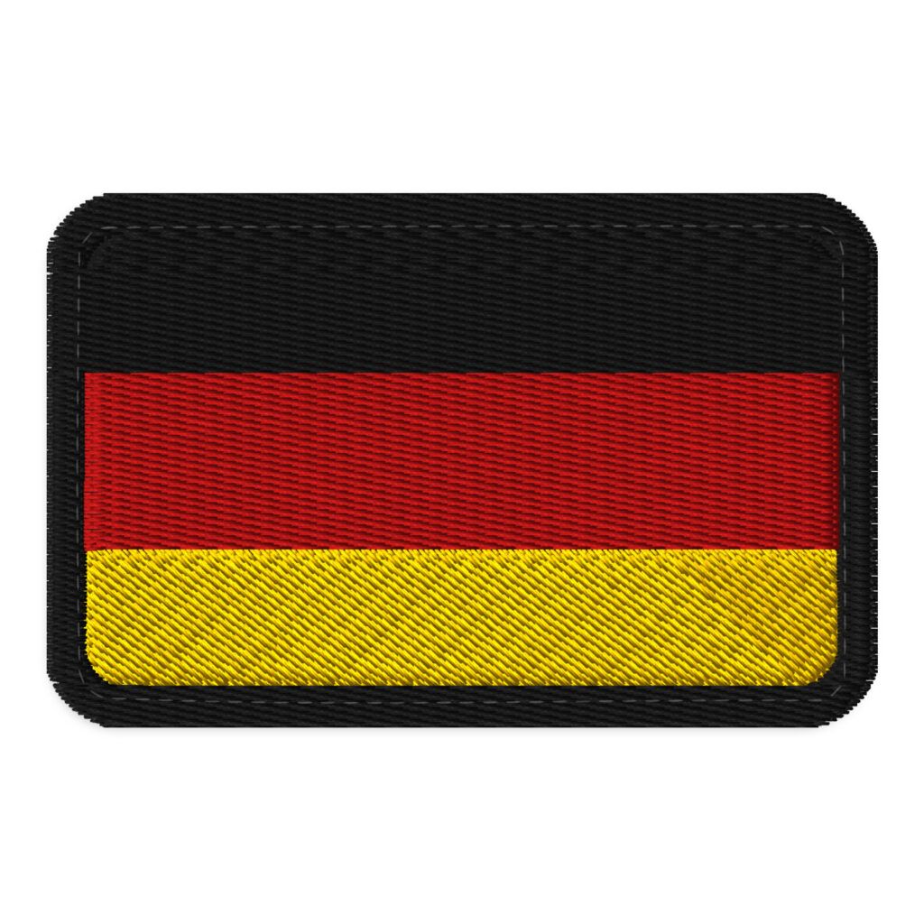 Patch bordado com velcro
