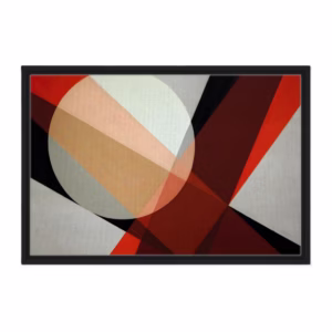 'A 19' by László Moholy-Nagy | Canvas emoldurado