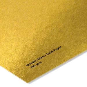 Metallic Mirror gold 350 gsm